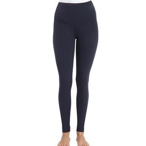 Lysse navy blue high waist tight ankle leggings XS NWT